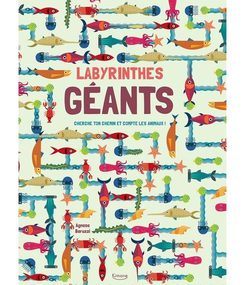 Labyrinthes géants - AGNESE BARUZZI - Editions Kimane