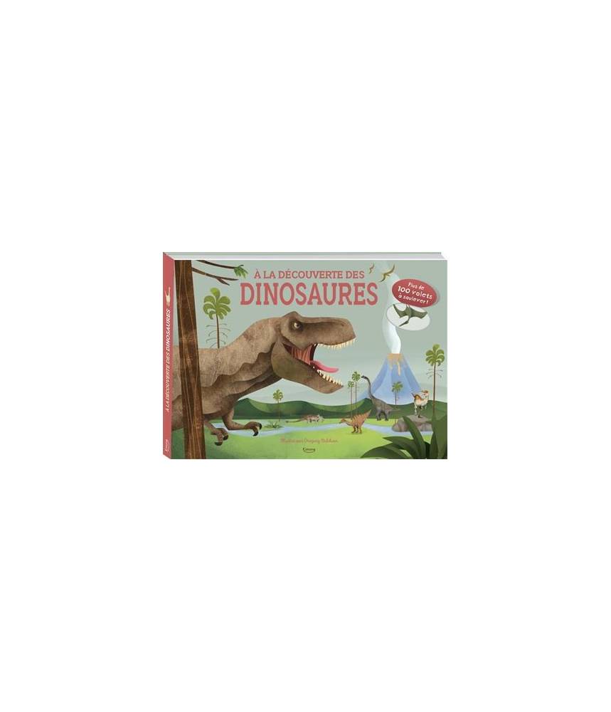 À la découverte des dinosaures (coll. livres 100 volets) HUI SKIPP - Editions Kimane