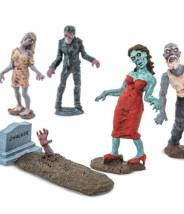 Zombies - Super Tube Safari LTD - figurines Halloween