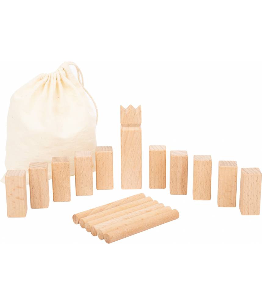 Jeu des vikings Kubb de voyage - Smallfoot