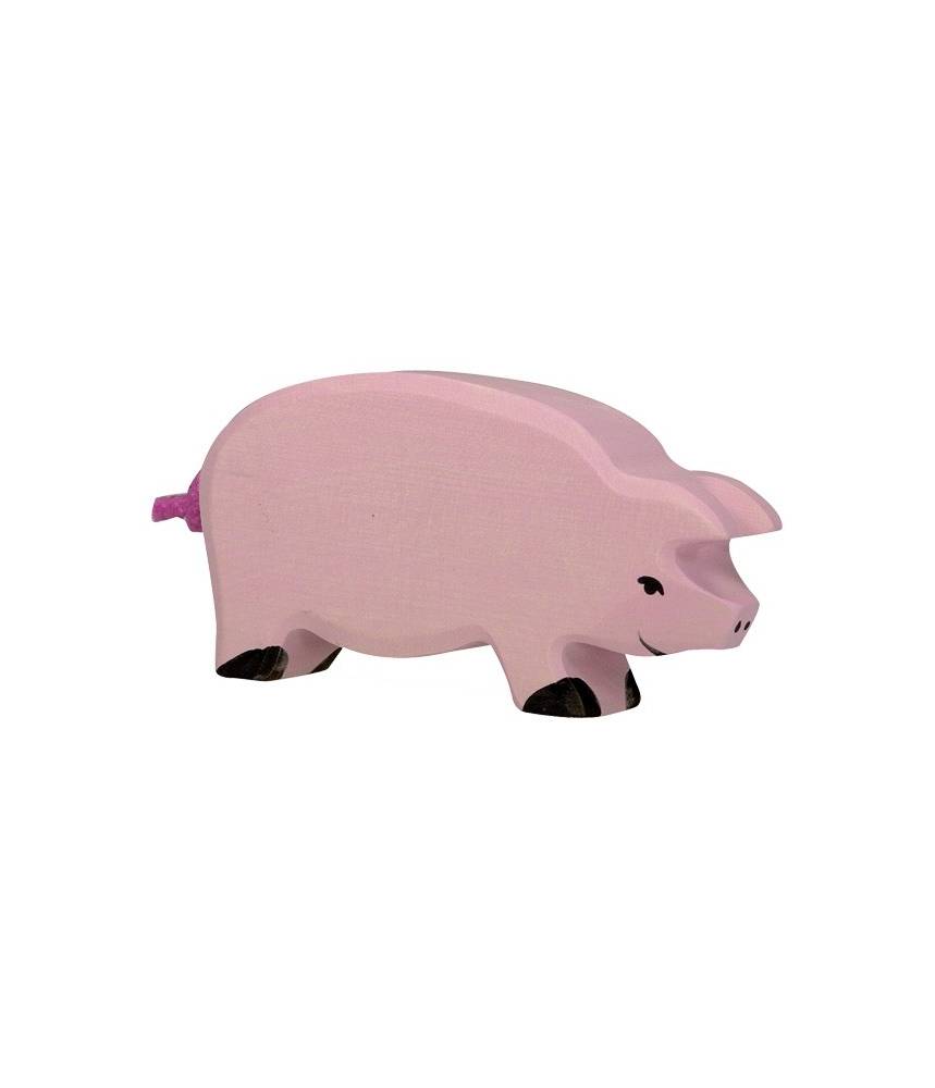 Cochon - figurine en bois HOLZTIGER