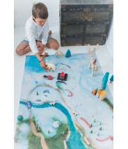 Nouveau ! Tapis de jeu ETOILE DES NEIGES - Carpeto