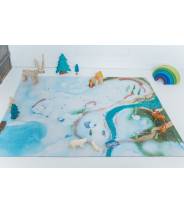 Nouveau ! Tapis de jeu ETOILE DES NEIGES - Carpeto