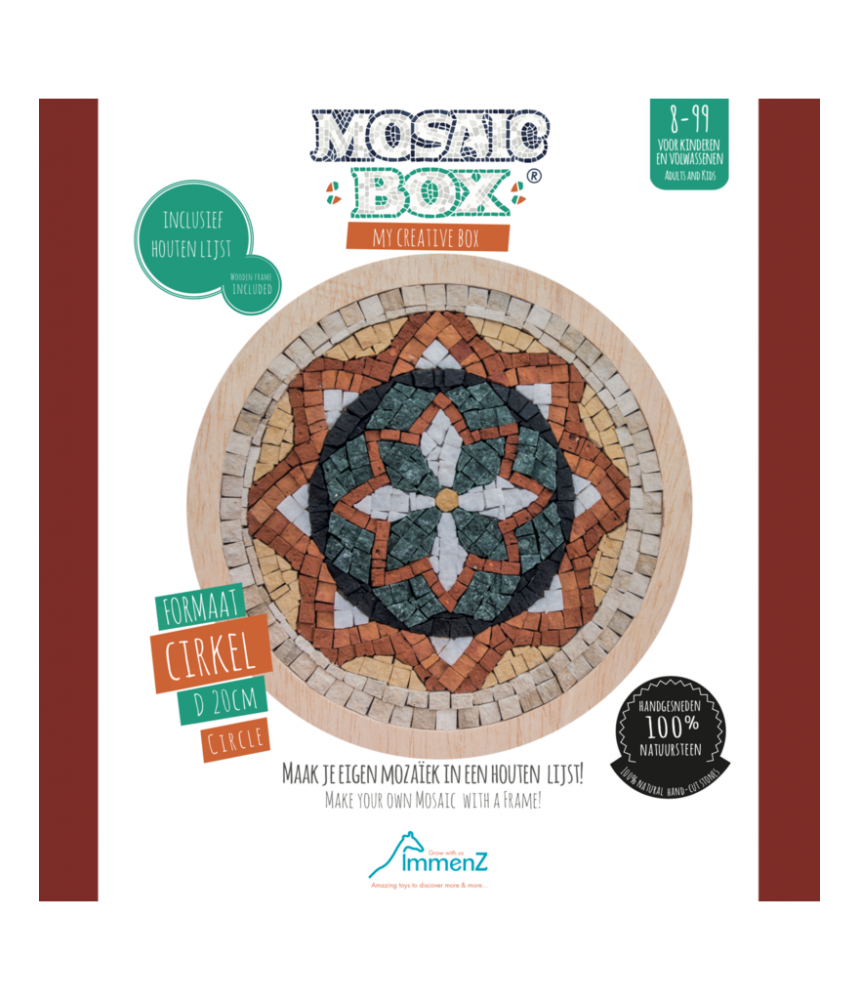 Mozaïc box - Neptune mandala 1