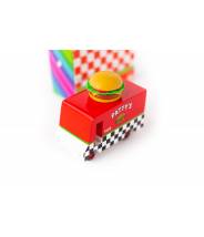 Hamburger Van - véhicule en bois - Taille small - Candylab Toys