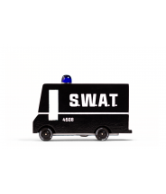 Swat van - véhicule en bois - Taille small - Candylab Toys