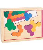 Puzzle en bois Hexagone et casse-tête - Smallfoot