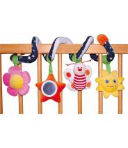 Jouet pour bébés, spirale à toucher
