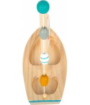 Bateau en bois à voile- voilier - jouet aquatique ou de bain
