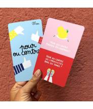 POUR OU CONTRE - 25 CARTES POUR S'AMUSER - Minus