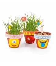 10 PETITS POTS MONSTRES -...