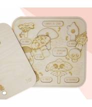 Puzzle Champignon en 3D -...