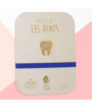 Puzzle en bois La dent - cut cut cut codet