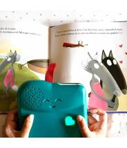 BOOKINOU - Conteuse de Livres des 2-7 Ans - Soutenue par Education  Nationale - 25 Histoires Audio incluses - Fonctionne avec Tous Les Livres :  : Jeux et Jouets