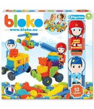 BLOKO –  50 pièces + 2 personnages de secours- construction 1er âge