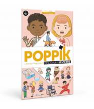 LE CORPS HUMAIN (3-7 ANS) - Poppik Sticker Discovery