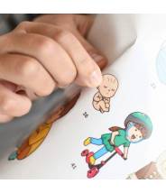 LE CORPS HUMAIN (3-7 ANS) - Poppik Sticker Discovery