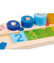 Planche de calcul multicolore