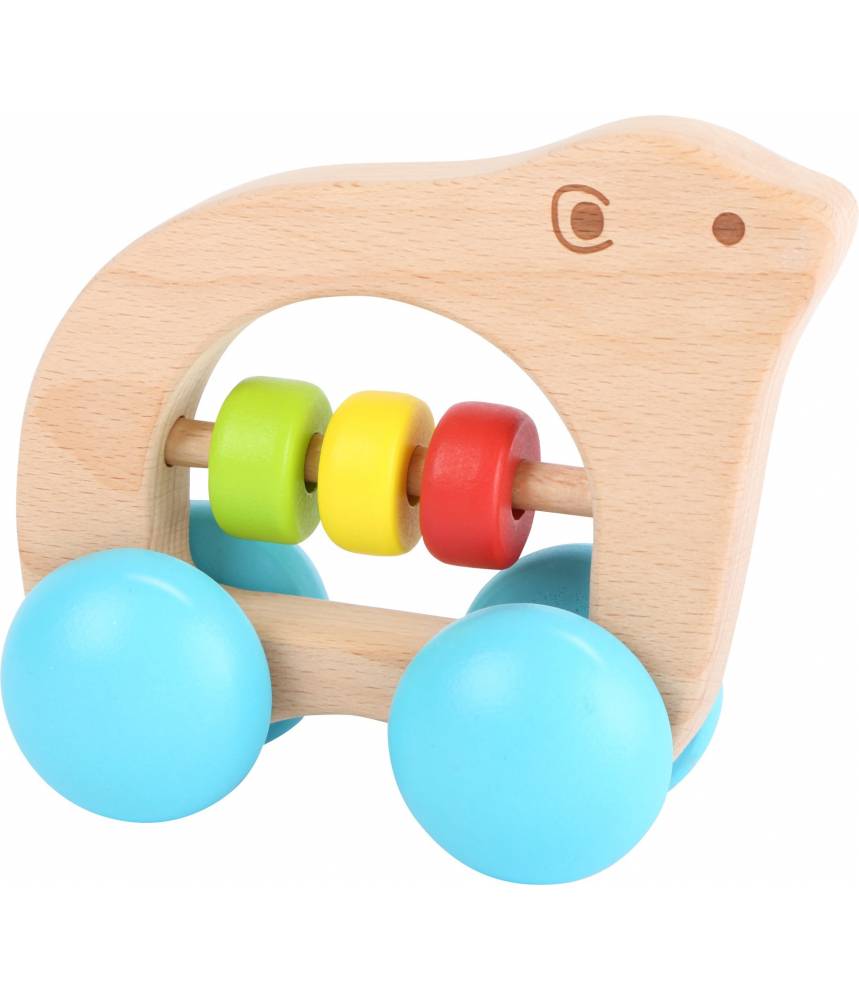 Hochet Ours sur roulettes