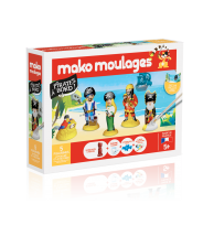 Pirates à bord Coffret 5 moules - Mako moulage