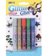 CRAYONS COLLE PAILLETTEE - COULEURS VIVES GLITTER GLUE