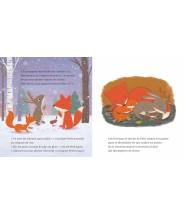L'hiver de petit renard (coll. une année dans la nature) ANITA LOUGHREY/LUCY BARNARD - Editions Kimane - livre