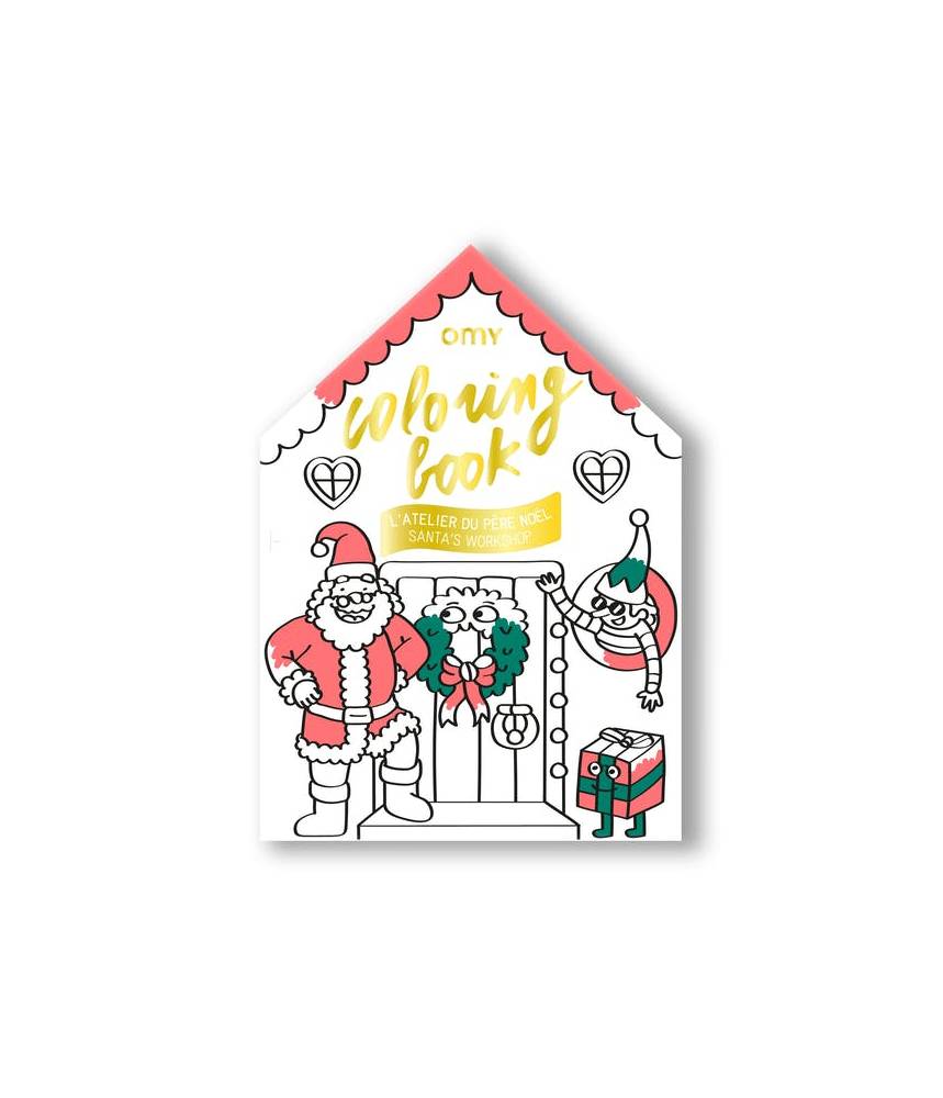 CAHIER DE COLORIAGE - L'ATELIER DU PERE NOEL