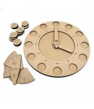 Horloge du temps Montessori - Mazafran