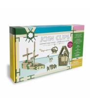 Maxi set de JOIN CLIPS - JEU DE CONSTRUCTION EN BOIS pour Kapla