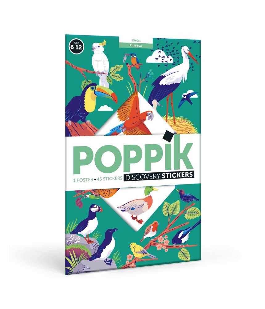 Les oiseaux - Poppik Sticker