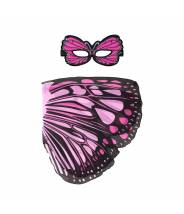Ailes et masque - papillon monarque rose - Dreamy Dress-Ups