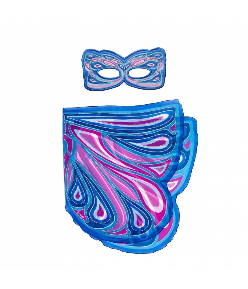 Ailes et masque - fée bleue - Dreamy Dress-Ups