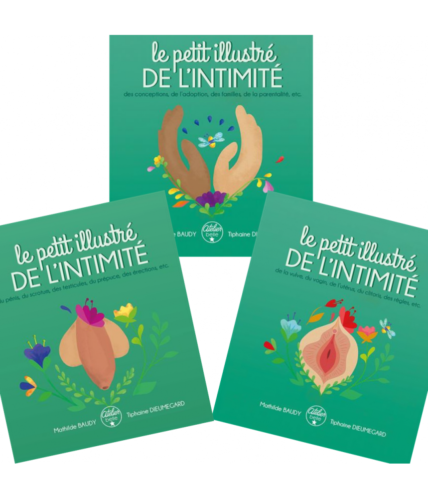 Pack Les 3 Tomes "Le petit illustré de l'intimité"