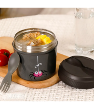 TEMP lunch Jar avec couvert- pique-nique ou goûter - Carl Oscar