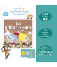 3+ Les châteaux forts - Album audio pour Lunii