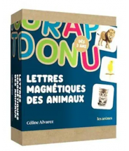Lettres magnétiques des animaux Céline Alvarez - Les lectures naturelles - Les arènes