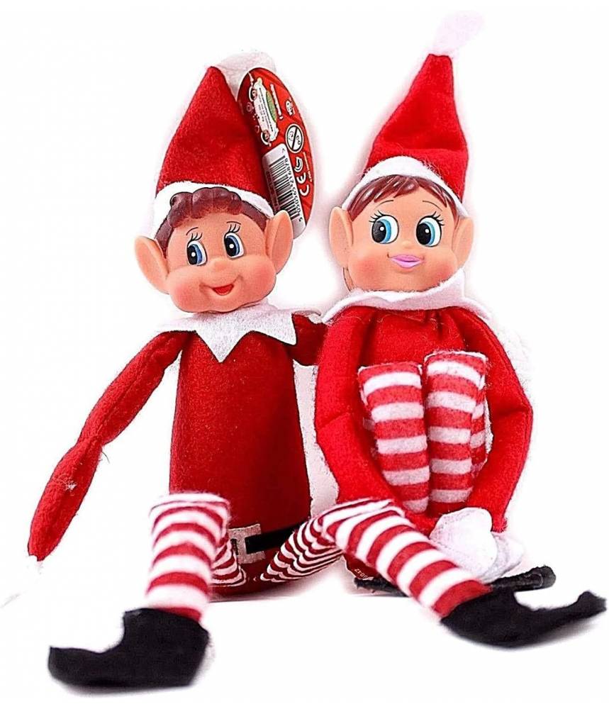 Fille - lutin de Noël - Elf on the shelf