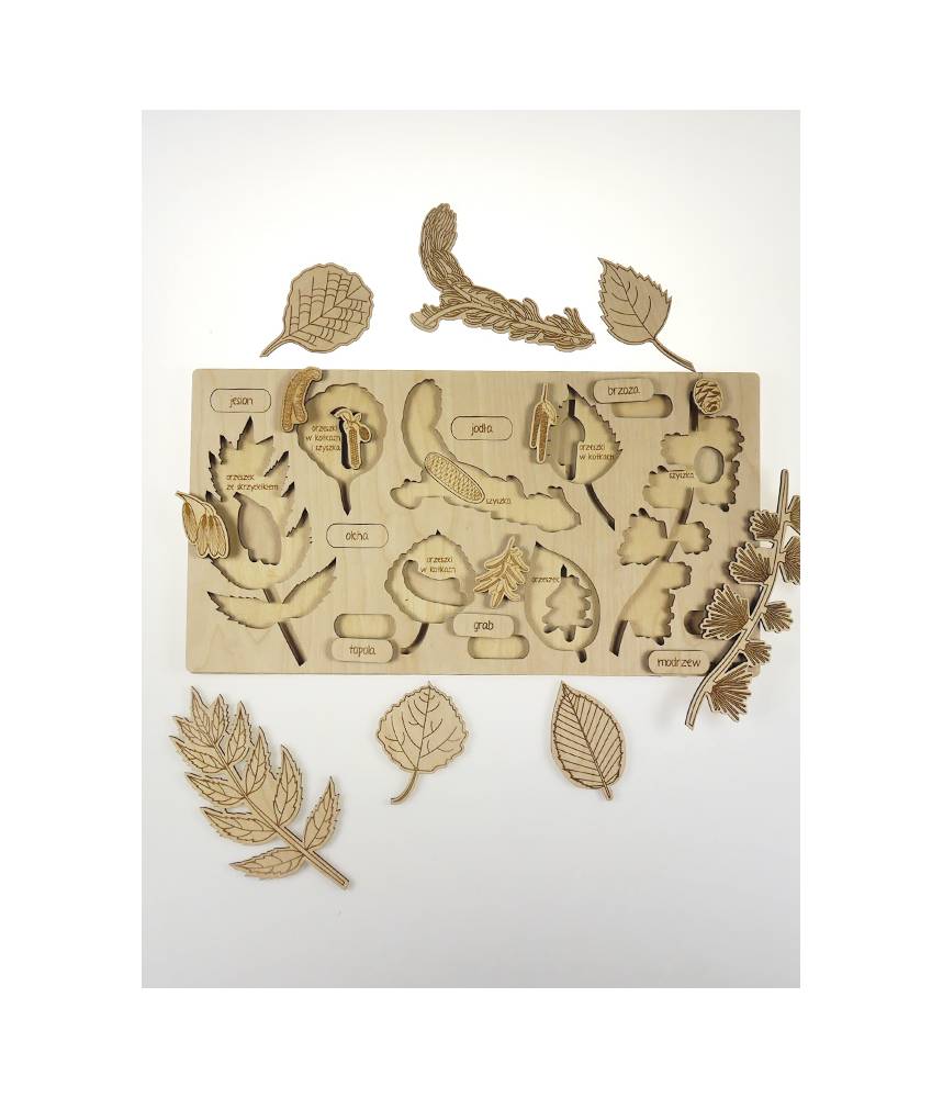 N°2 L'arbre, sa feuille et son fruit - Puzzle Stuka Puka