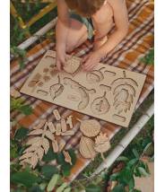 N°2 L'arbre, sa feuille et son fruit - Puzzle Stuka Puka