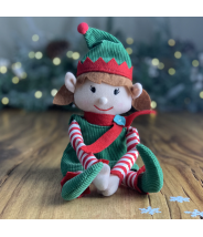 Fille - lutine farceuse de Noël - Elf on the shelf for Christmas