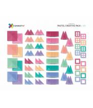 120 Piece Pastel Creative Pack Connetix (tuiles magnétiques)