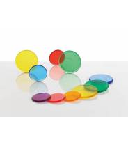 500 jetons transparents colorés - Tickit (edx education)