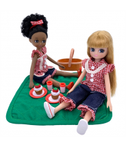 Picnic in the parc, 2 poupées Lottie