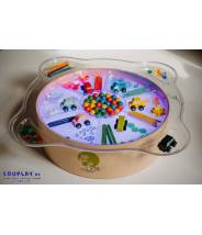 Trieur transparent pour table lumineuse ronde Jonely "magiclight"