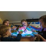 Dôme de fascination pour table lumineuse ronde Jonely "magiclight"