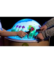 Dôme de fascination pour table lumineuse ronde Jonely "magiclight"