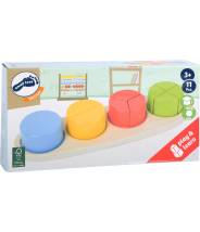 Puzzle Fraction "Educate"