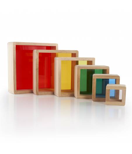 Melissa & Doug Licornes et arc-en-ciel de 6 puzzles en bois avec grandes pièces adaptées aux enfants à partir de 2 ans et plus, Multicolore, 51020 Melissa & Doug Licornes et arc-en-ciel de 6 puzzles en bois avec grandes pièces adaptées aux enfants à partir de 2 ans et plus, Multicolore, 51020