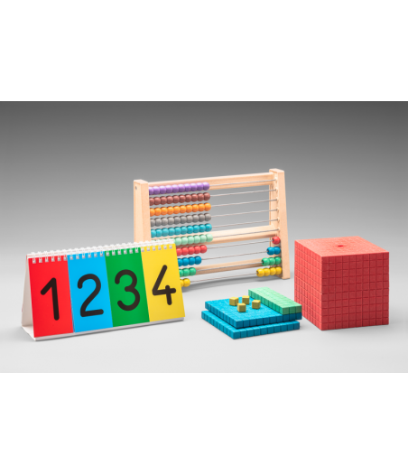 WISSNER® apprentissage actif - Dienes Decimal Calculator 132 Pièces - RE-Plastic WISSNER® apprentissage actif - Dienes Decimal Calculator 132 Pièces - RE-Plastic