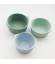 3 bols, ton bleu, Accessoires pour PlayTRAY - Inspire my play